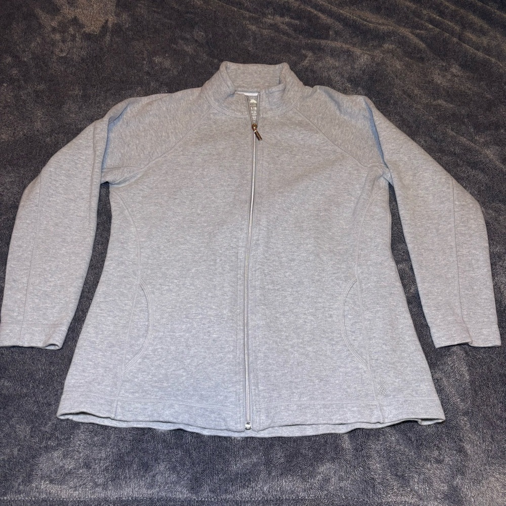 Tommy Bahama Grey Zip-Up Jacket